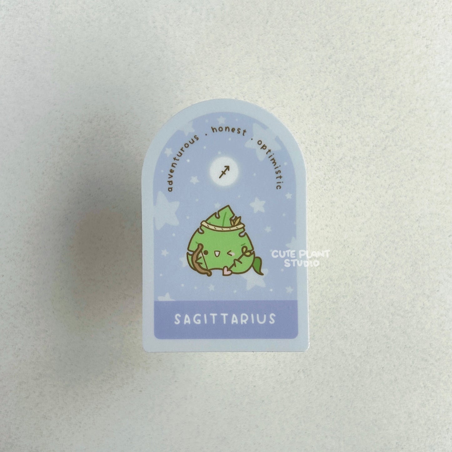 Sagittarius Plant Zodiac Sticker