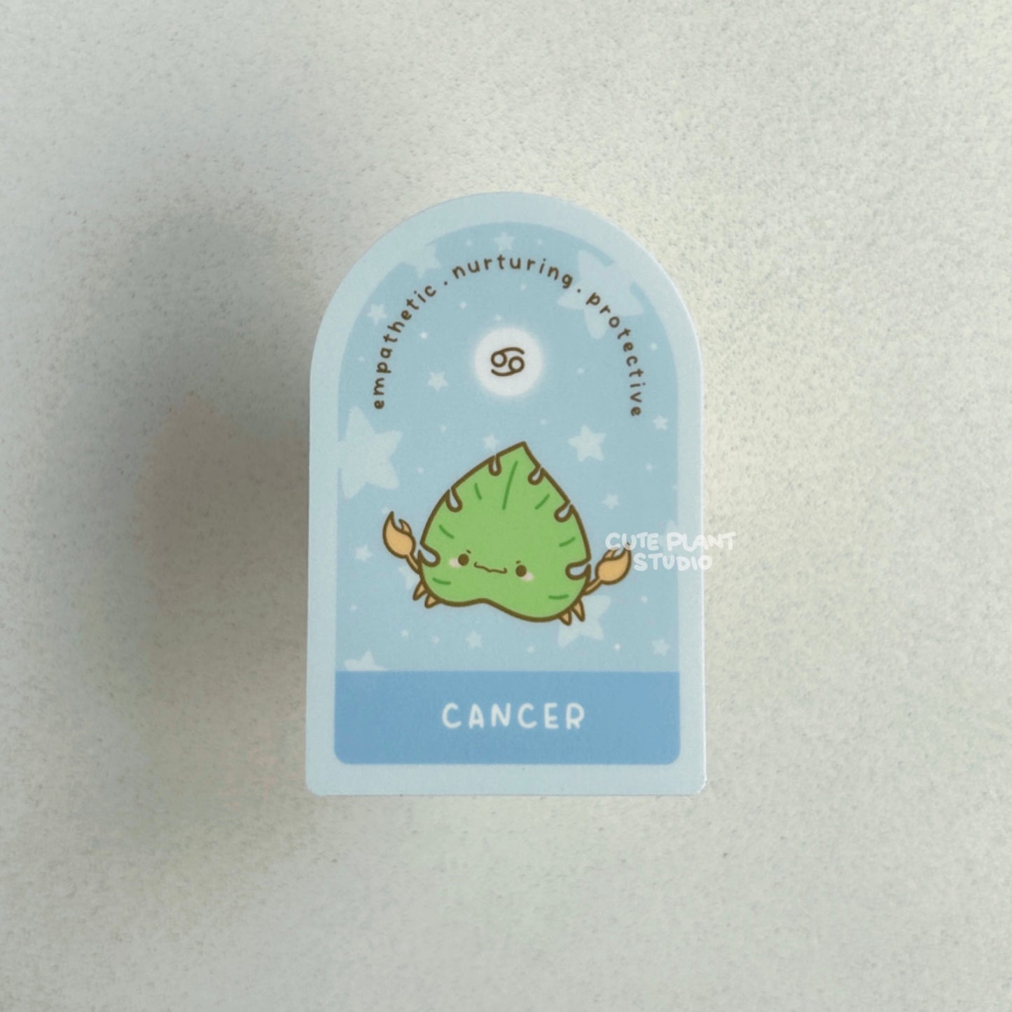 Cancer Plant Zodiac Sticker