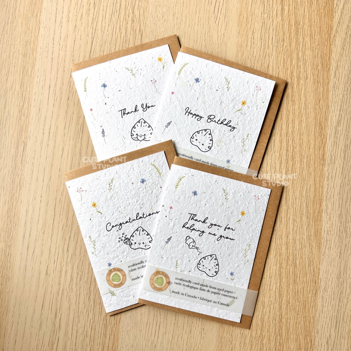 Happy Birthday Plantable Card