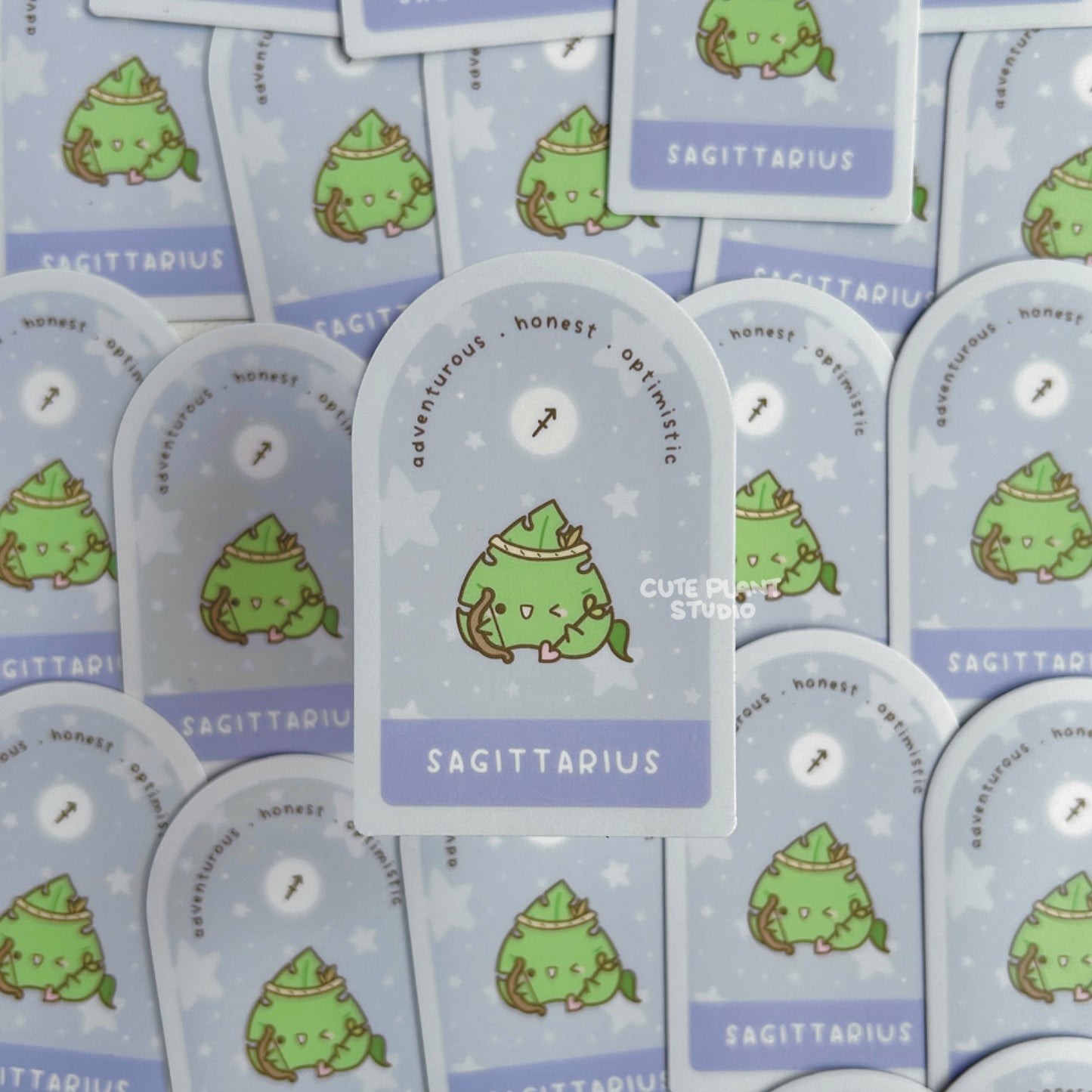 Sagittarius Plant Zodiac Sticker