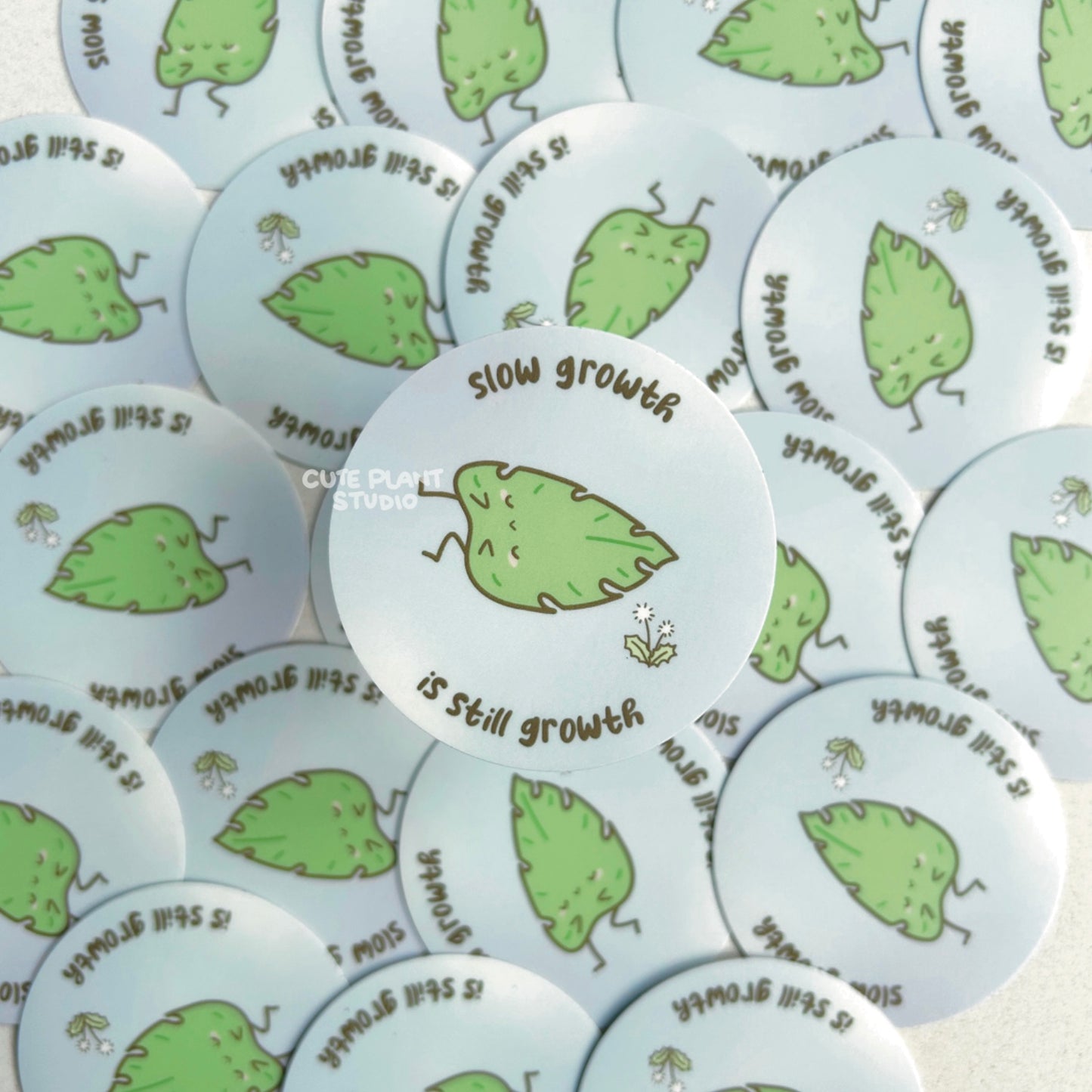 Slow Growth Is Still Growth Sticker