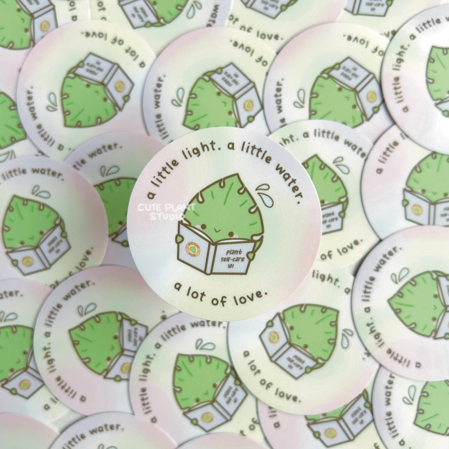 A Little Light, A Little Water, A Lot of Love Sticker