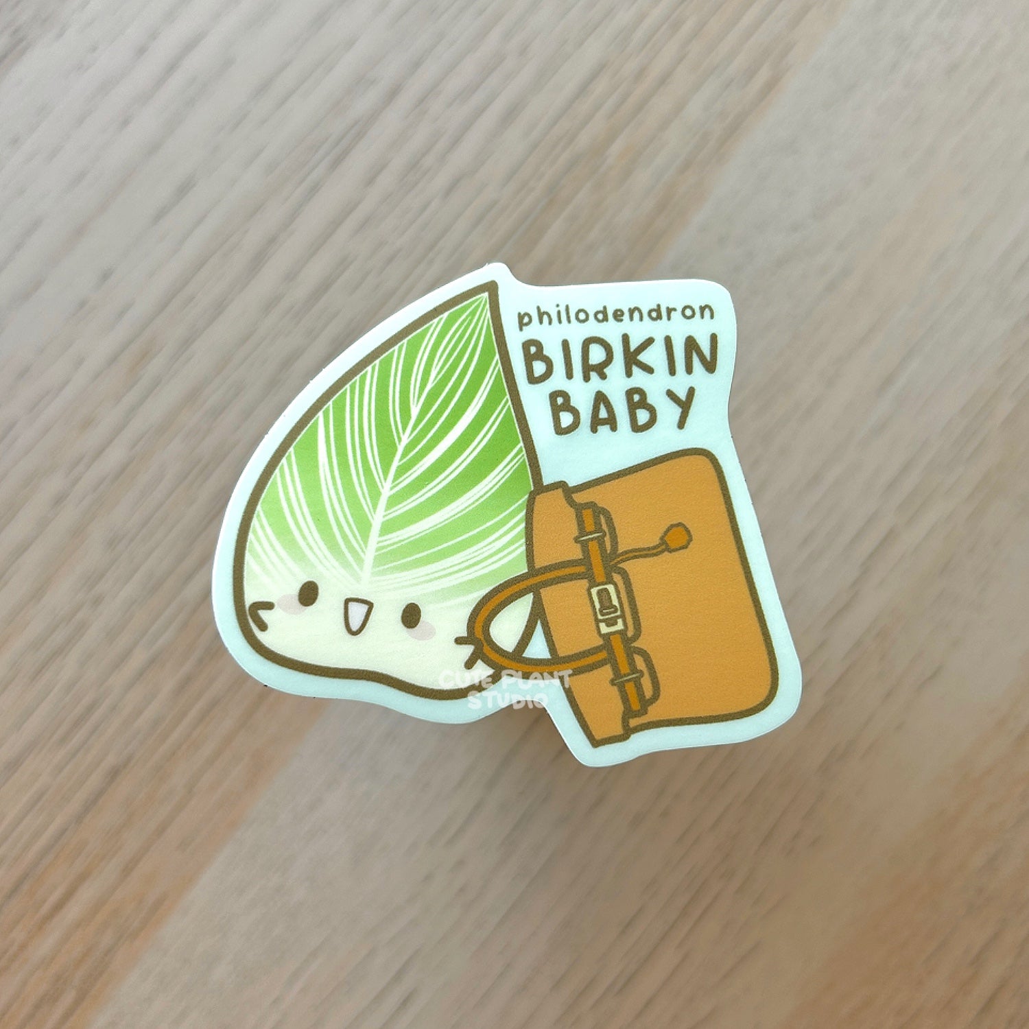 philodendron birkin baby Philodendron Birkin Sticker