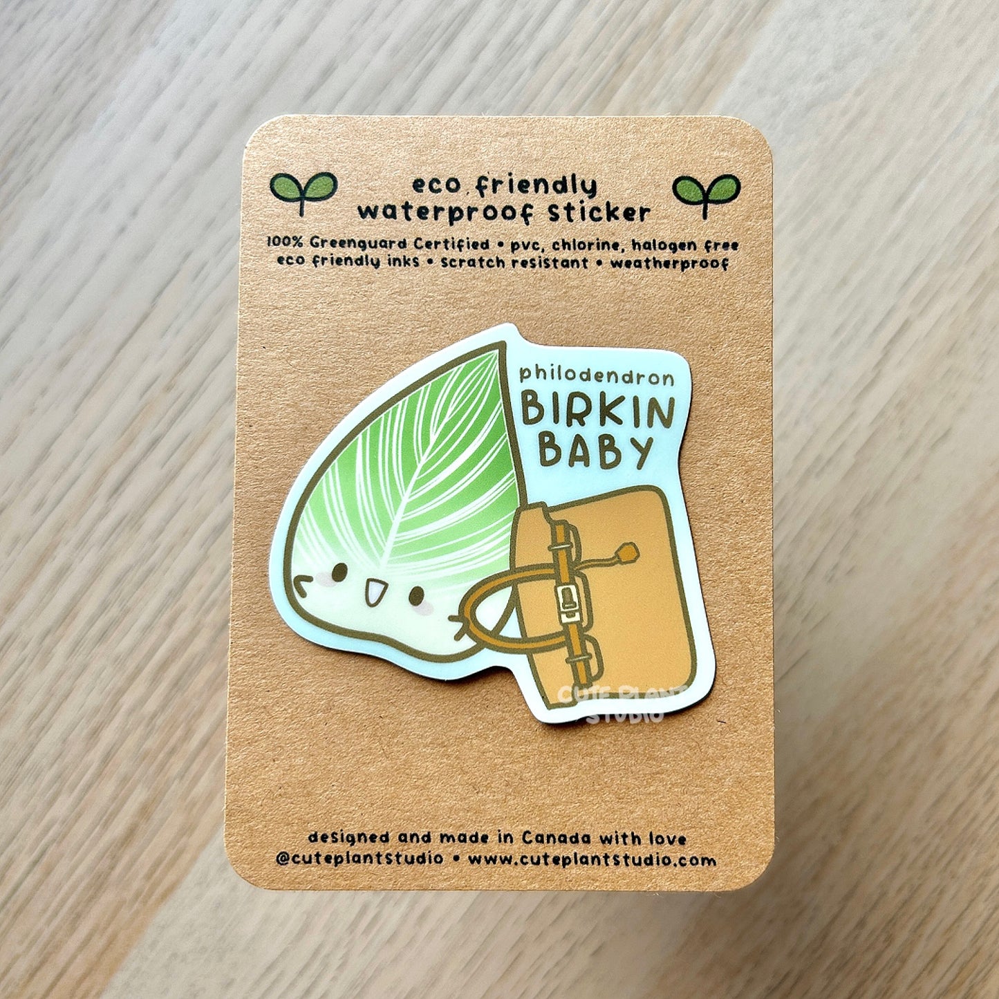 Philodendron Birkin Sticker