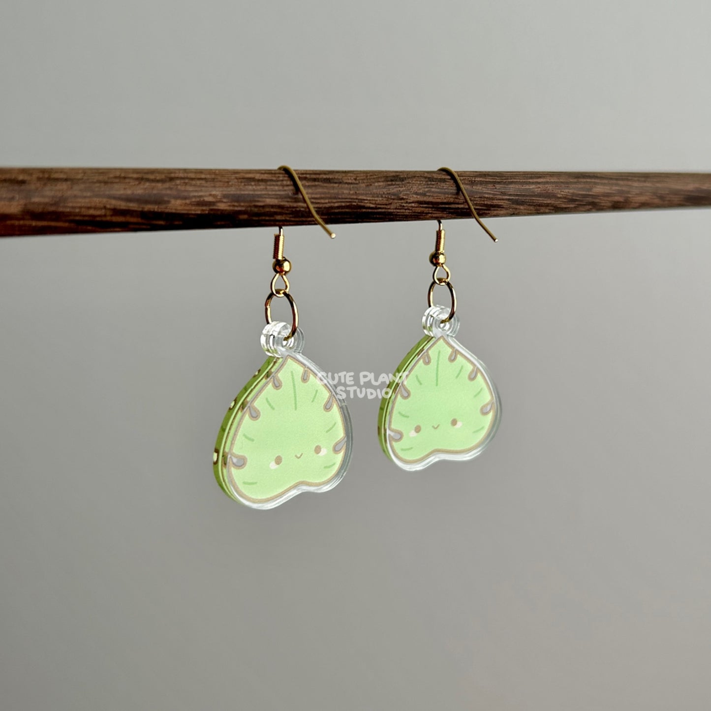 Classic Monstera Earrings
