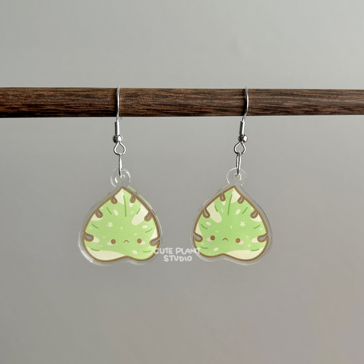 Monstera Thai Constellation Earrings