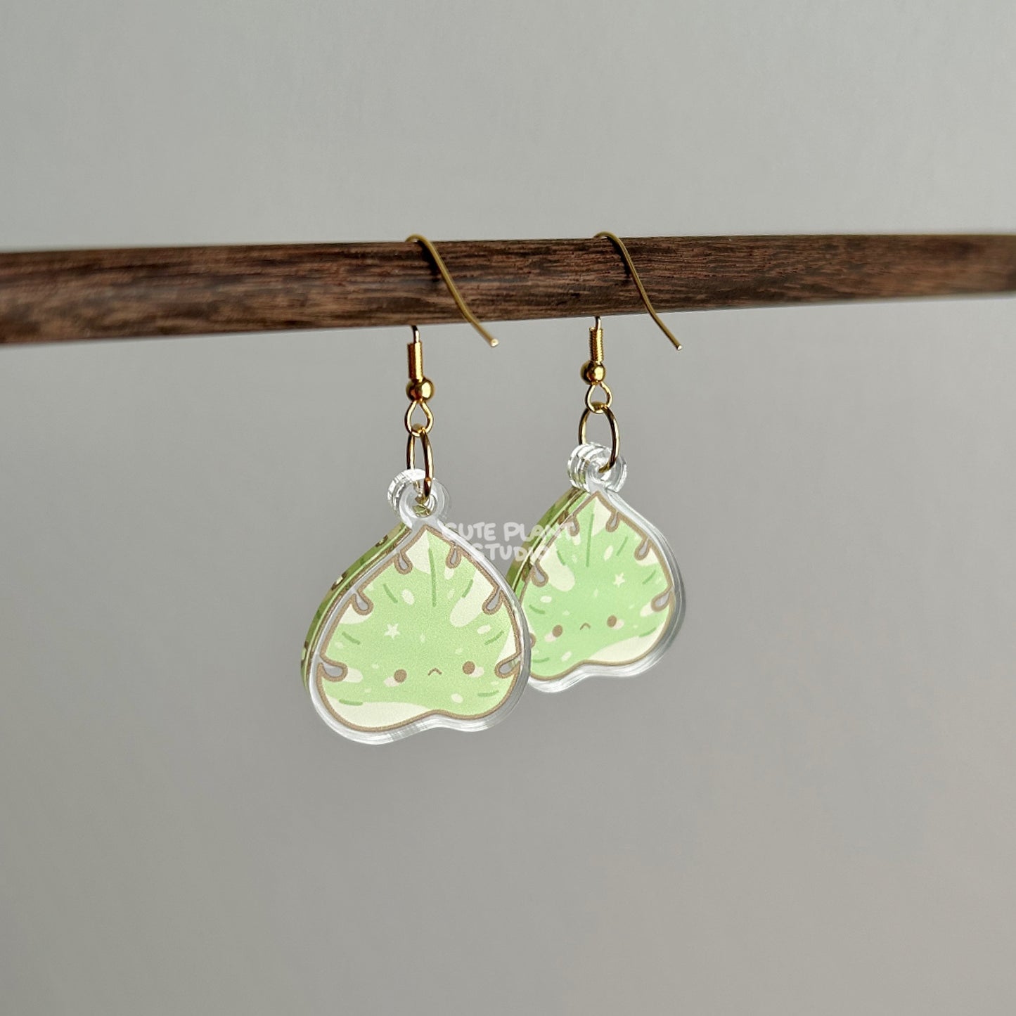 Monstera Thai Constellation Earrings