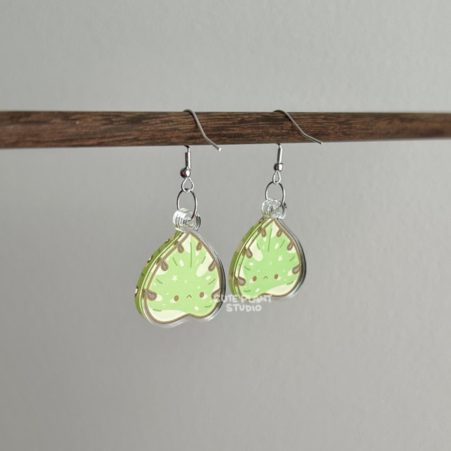 Monstera Thai Constellation Earrings