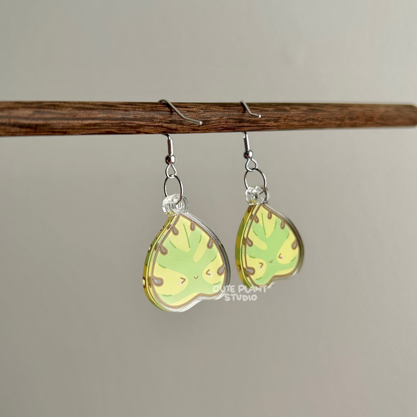 Monstera Aurea Earrings