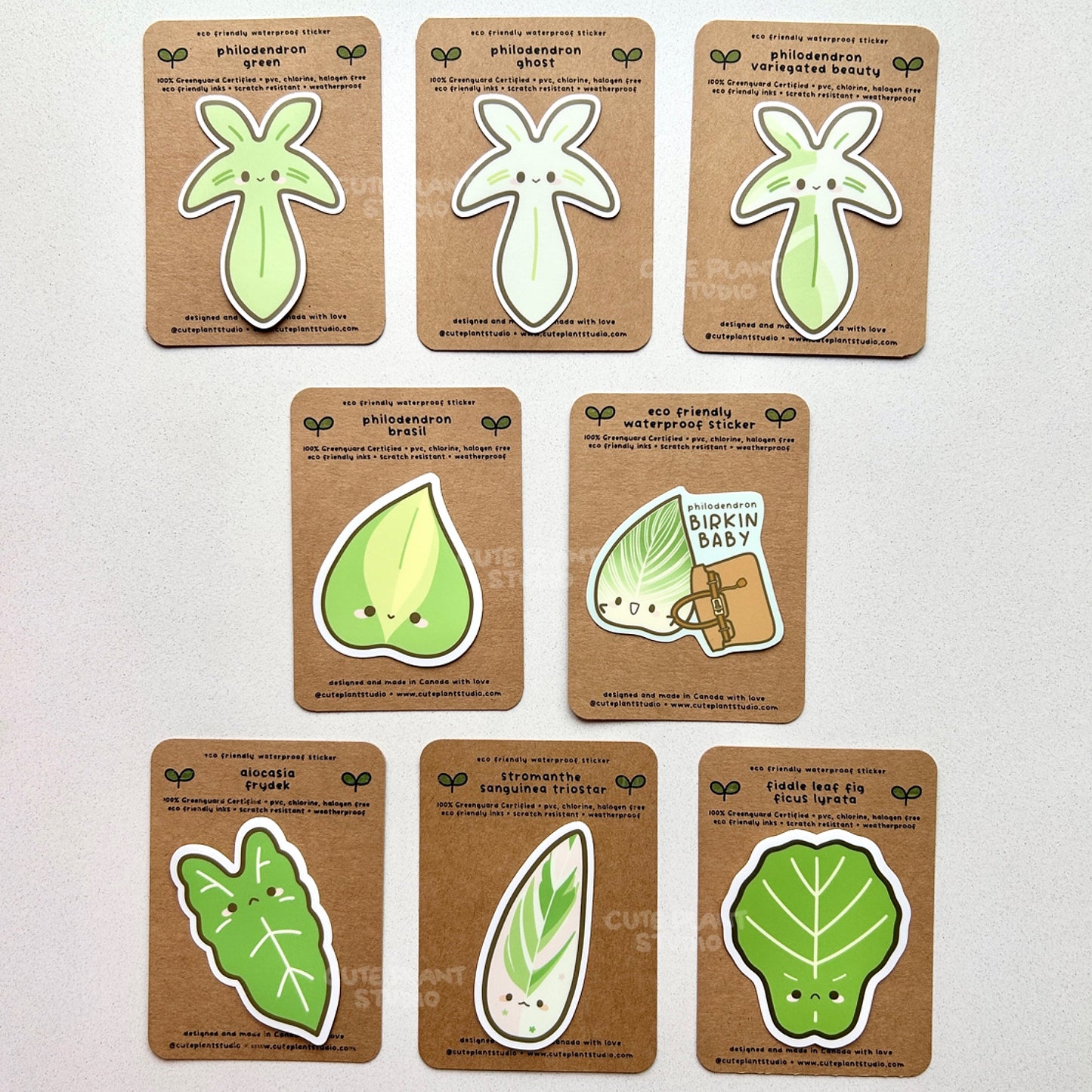 Philodendron Ghost Sticker
