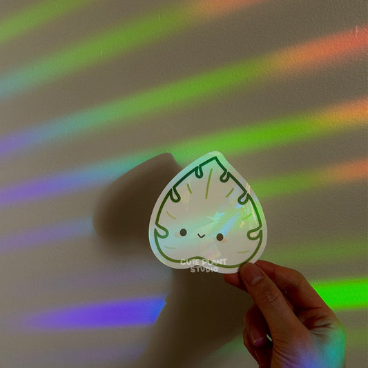 Monstera Leaf Suncatcher