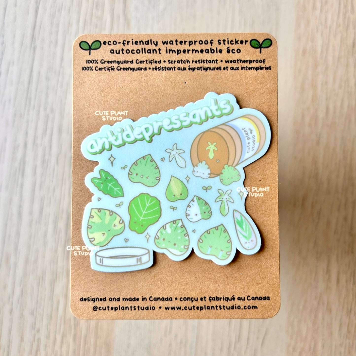 Antidepressants Plants Sticker