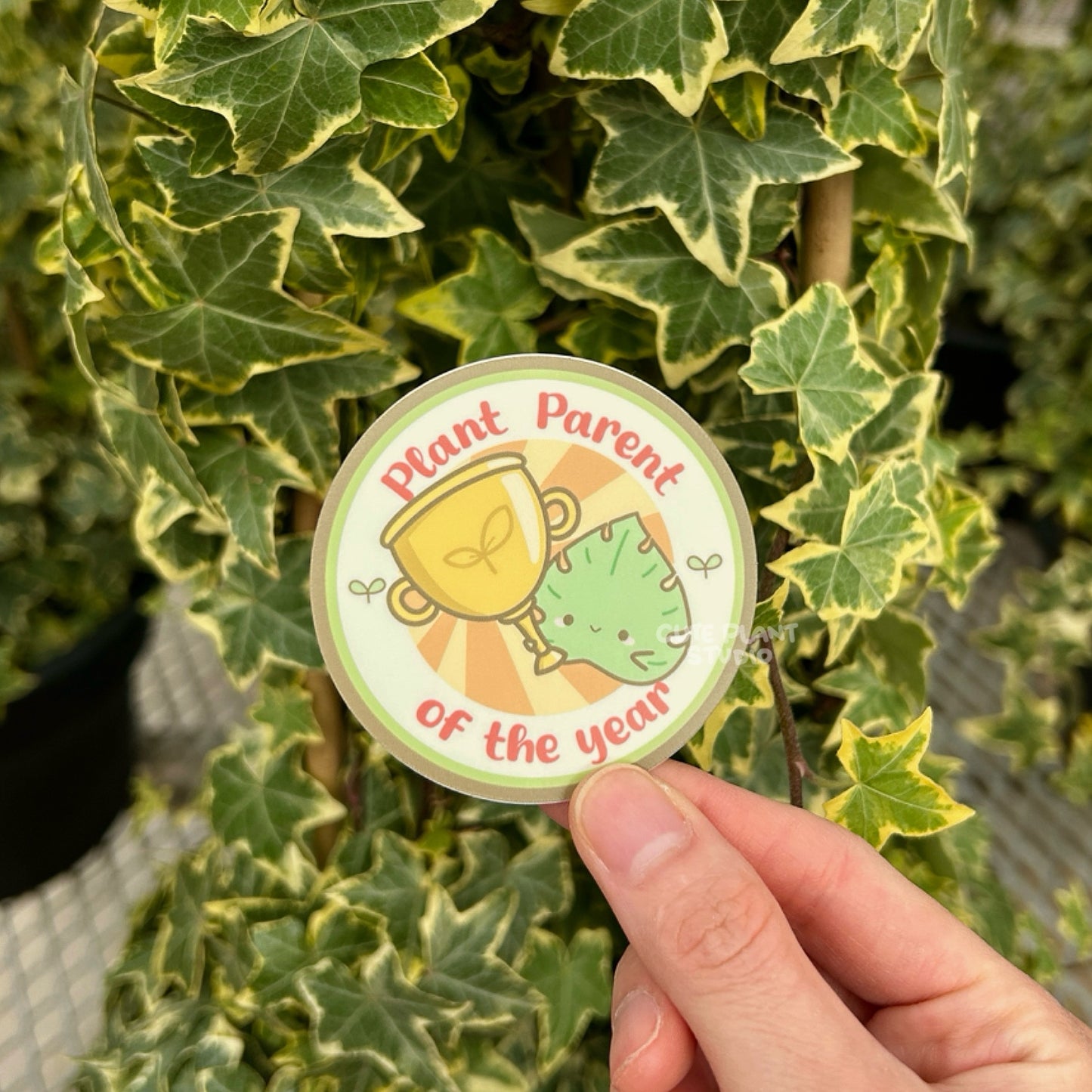 Plant Parent of the Year Sticker