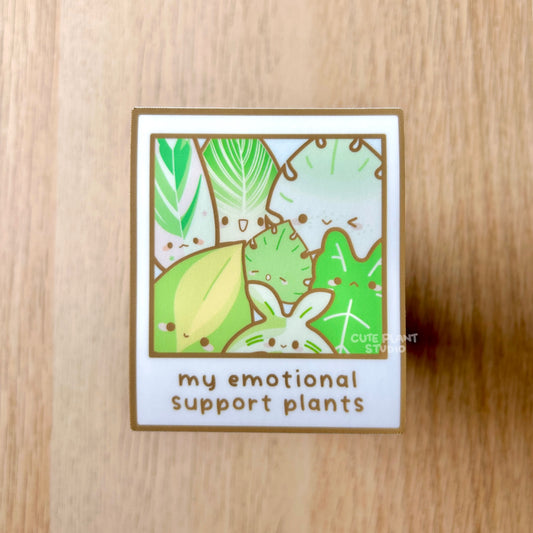 My Emotional Support Plants Sticker