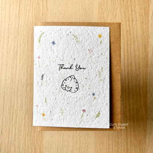 Thank You Plantable Card