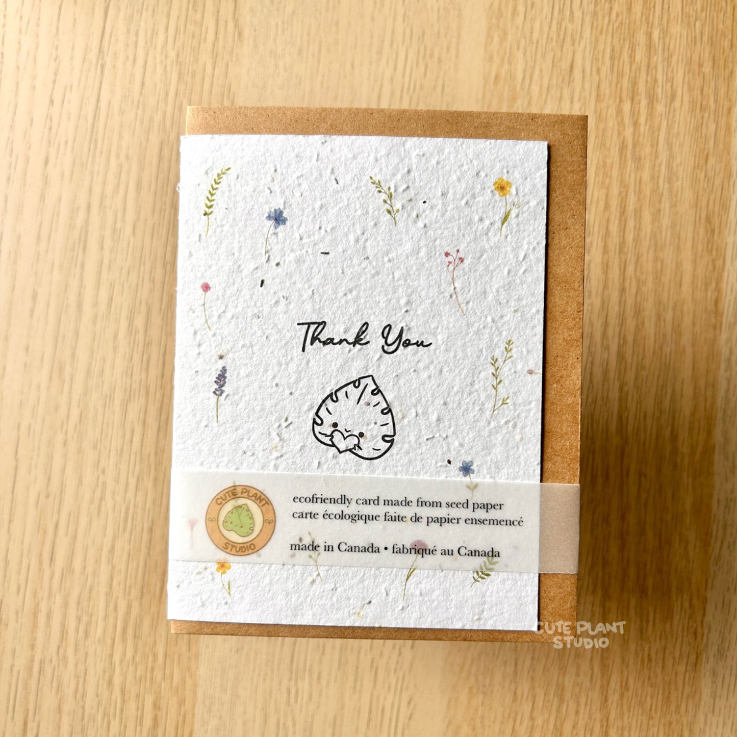 Thank You Plantable Card