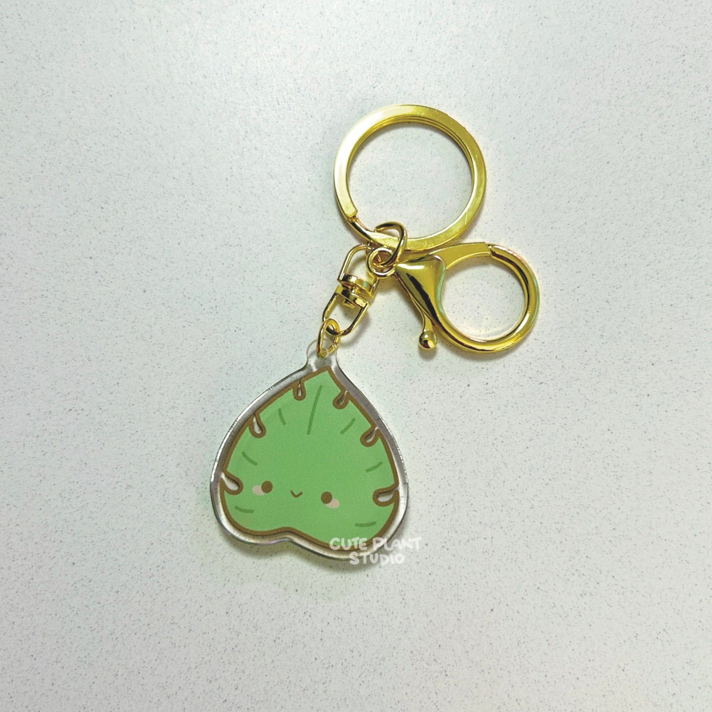 Classic Monstera Acrylic Keychain