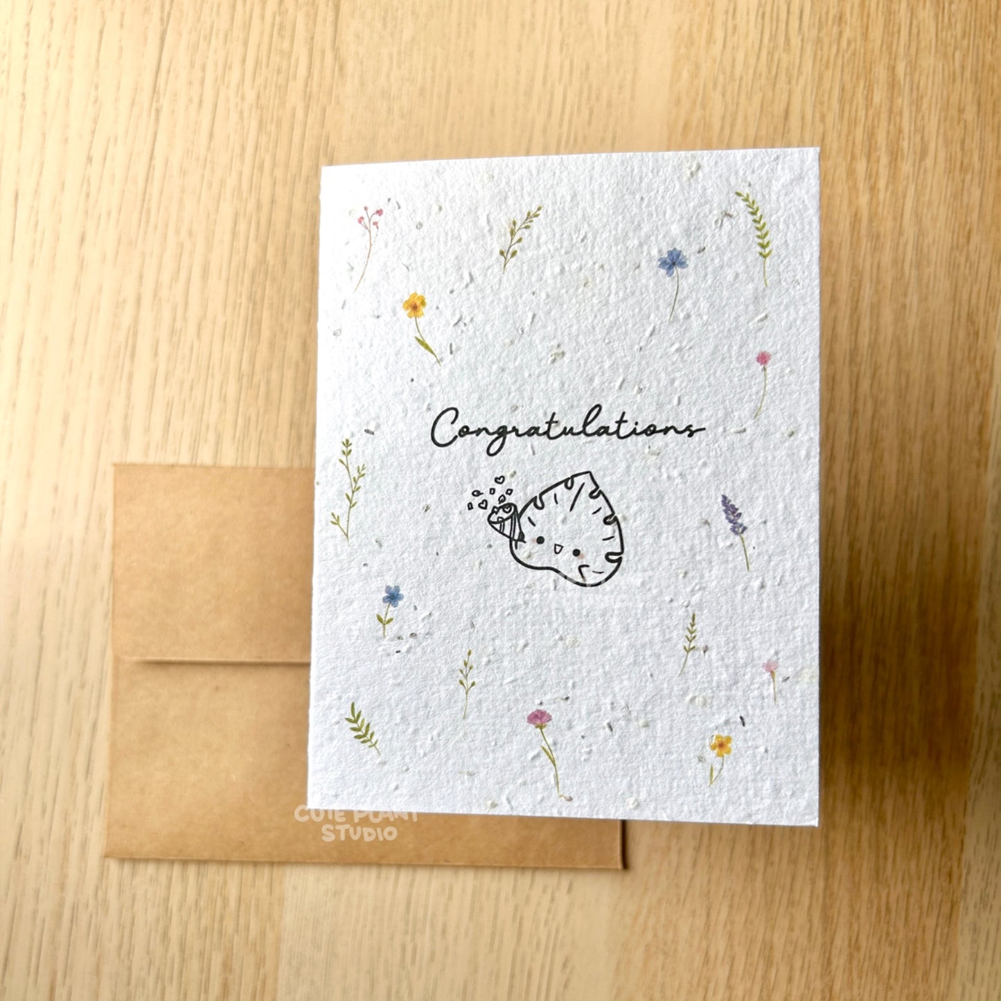Congratulations Plantable Card