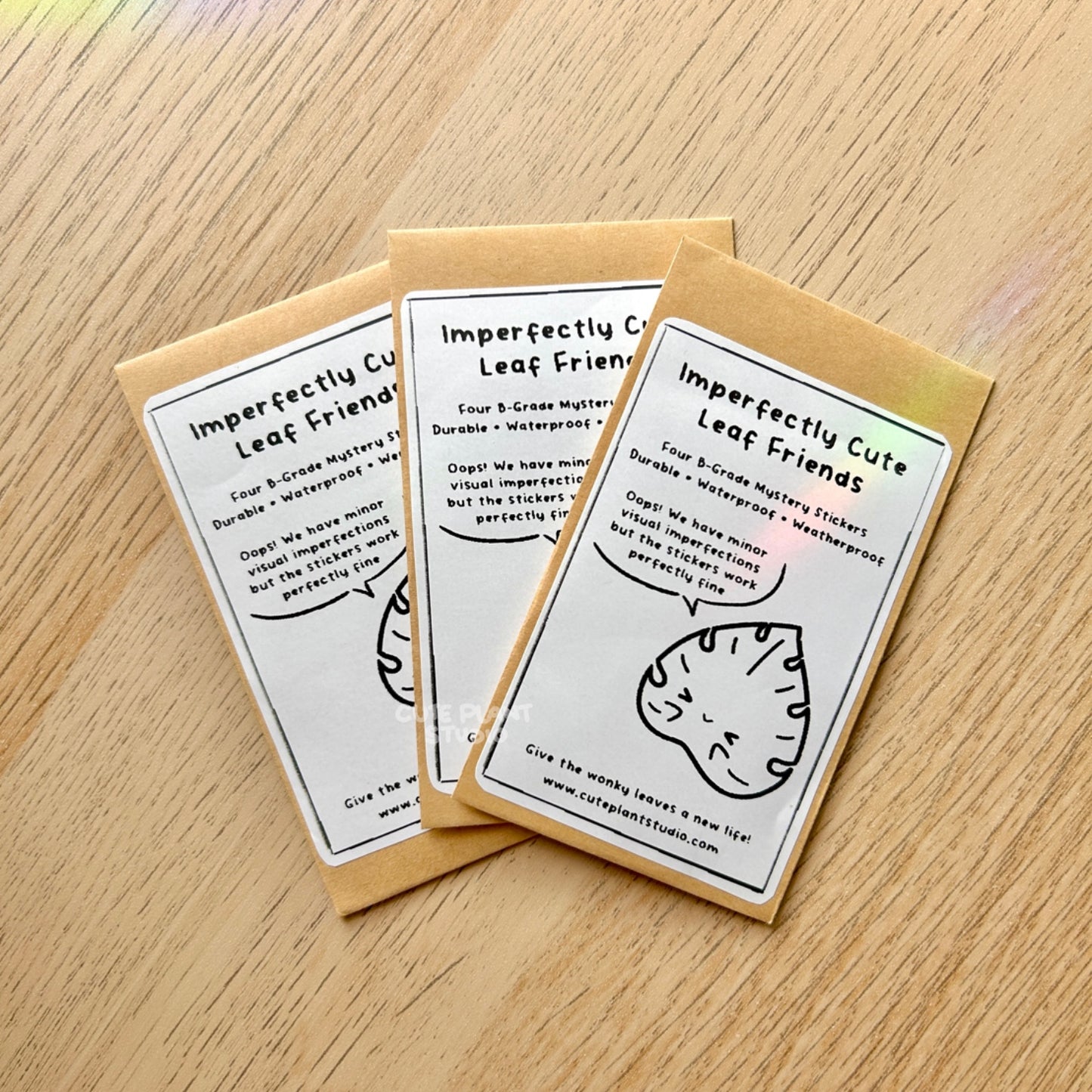 OOPS! Mystery Stickers (Set of 4)