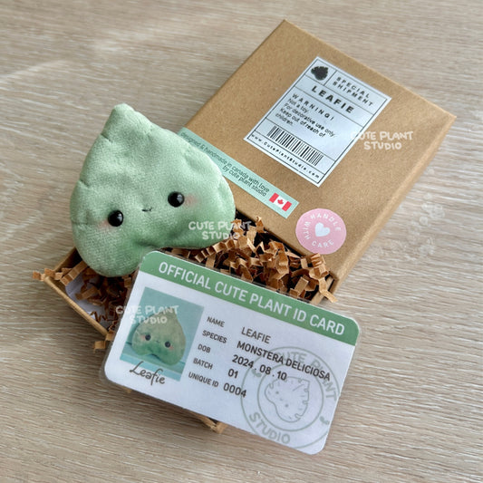 Leafie Plush Adoption Package