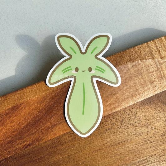 Philodendron Green Sticker