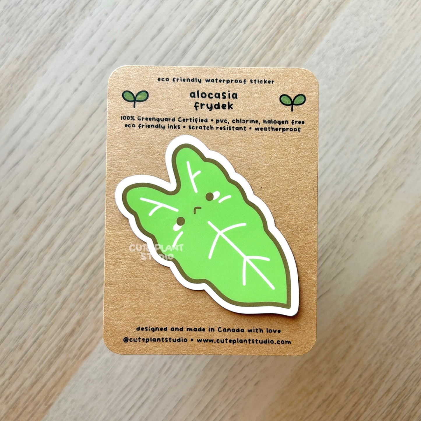 Alocasia Frydek Sticker