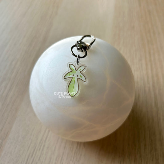 Philodendron Variegated Beauty Keychain