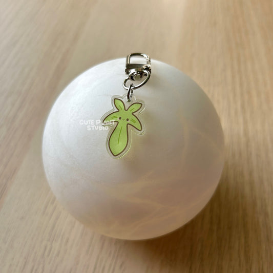 Philodendron Green Keychain