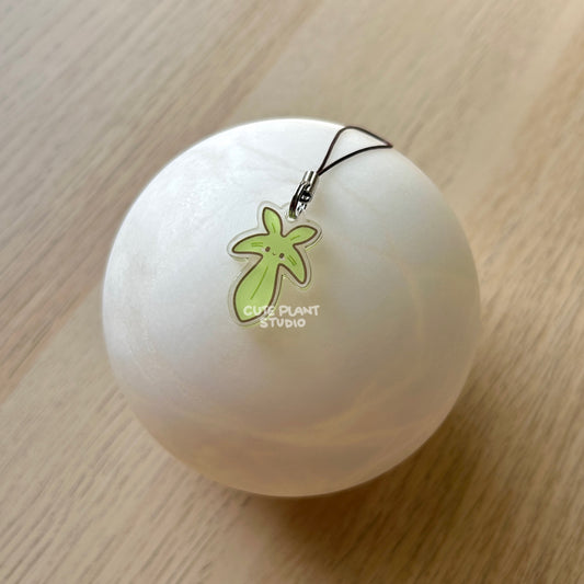 Philodendron Green Phone Charm