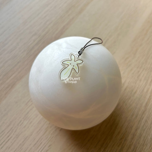 Philodendron Ghost Phone Charm